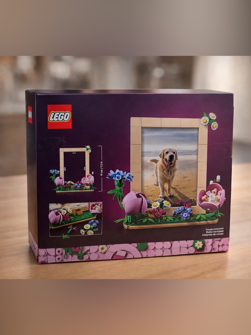 LEGO Botanicals Floral Picture Frame 40916 NEW Sealed Box 310 pcs - Picture 2 of 2